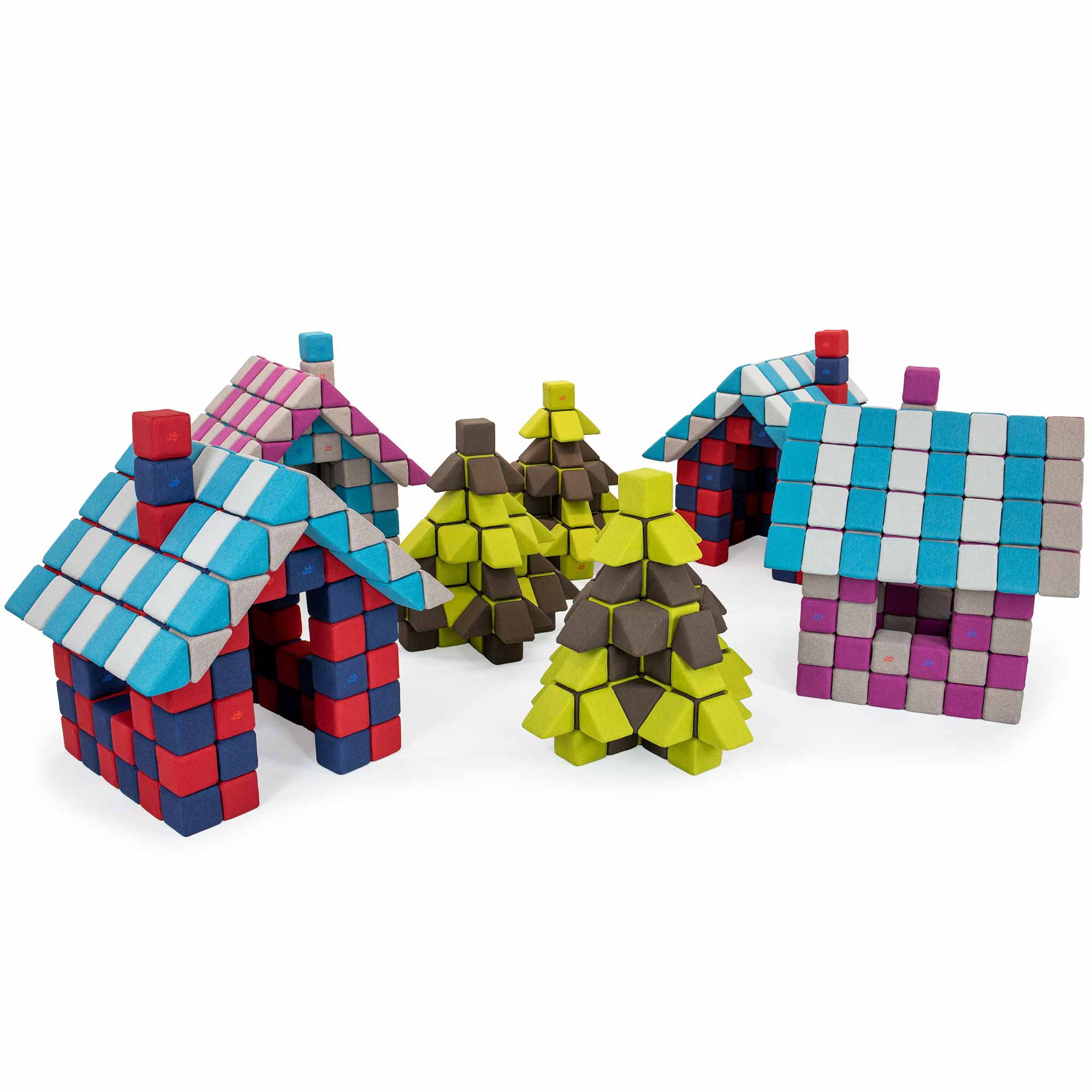 JollyHeap - Soft Magnetic Construction Toy