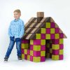Little House - miękki, magnetyczny domek Little House JollyHeap - kreatywna, dydaktyczna zabawka - sala zabaw, szkoła, przedszkole.
