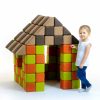 Little House - miękki, magnetyczny domek Little House JollyHeap - kreatywna, dydaktyczna zabawka - sala zabaw, szkoła, przedszkole.