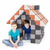 VILLAGE HOUSE - a soft, magnetic JollyHeap - a creative, didactic toy - a playground, school, kindergarten.