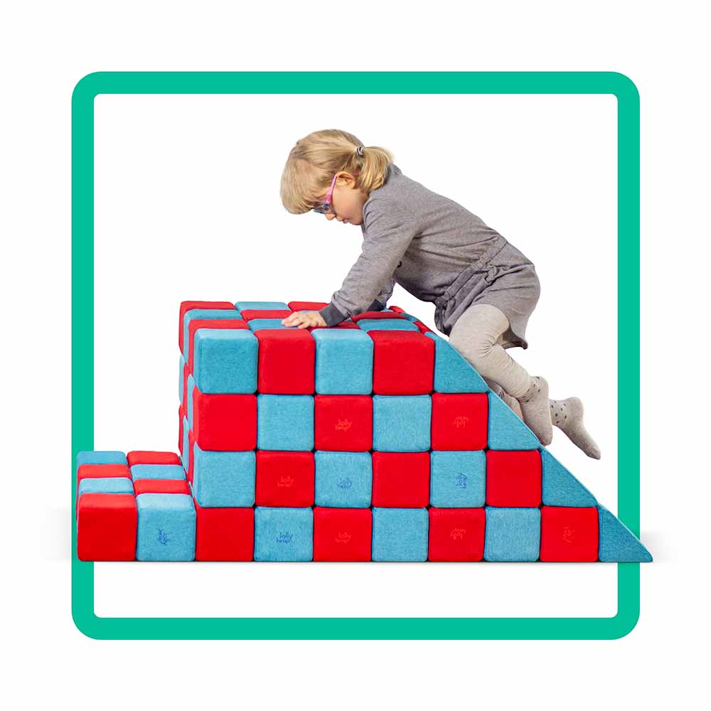 make a climber for toddlers