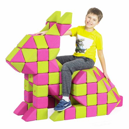 Medium Set: 50 Soft Blocks for Nursery and Kindergarten Play – Jolly shop